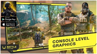 Battle Prime Android Gameplay Very High Settings (Android and iOS Mobile Gameplay) FPS Shooting Game