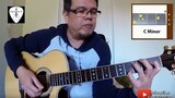 Cm Chord Guitar Lesson - Variations on Fret Board by Edwin-E