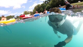 [Man + River] Tìm kho báu dưới nước! (Ngày bận rộn truy tìm kho báu)