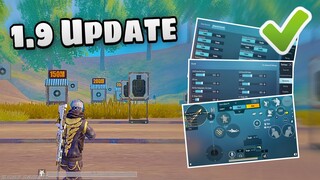 1.9 Update Important Basic And Advanced Pro Settings (PUBG Mobile) | BGMI | Tips and Tricks