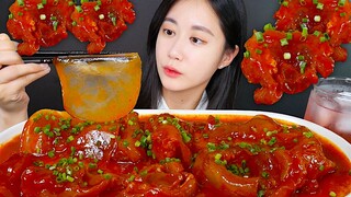 [ONHWA] Tendon sapi pedas + mie bulat kenyal!🔥 *Saya membuatnya sendiri