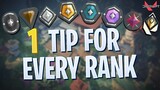 ONE TIP for EVERY Rank in Valorant