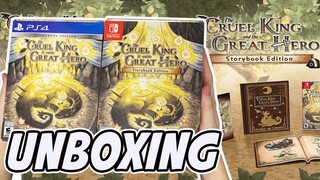 The Cruel King and the Great Hero: Storybook Edition (PS4/Nintendo Switch) Unboxing