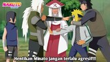 Minato Menunjukkan Kekuatan Suci Dalam Ujian Chunin Melawan Fugaku Di Anime Naruto
