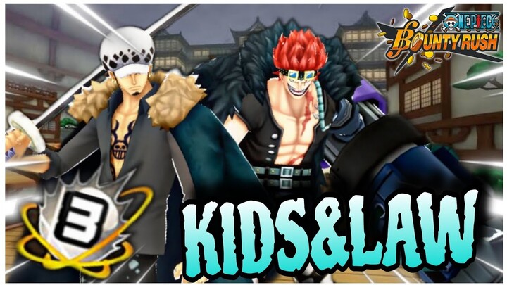 Onepiecebountyrush KIDS&LAW MAX BOOST 52/52 FULL GAMEPLAY