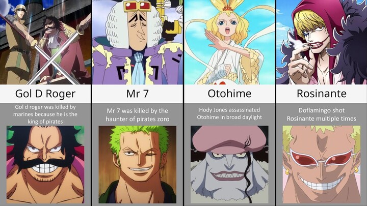One Piece Characters And Their Victims