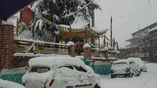 heavy snowfall