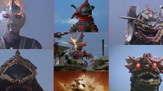 【Unzip video】A collection of explosions of monster models in Ultraman