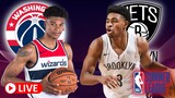 LIVE - BROOKLYN NETS VS WASHINGTON WIZARDS - 2021 NBA SUMMER LEAGUE