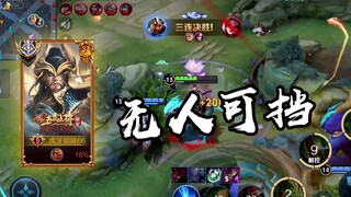 这才是国服关羽的冲锋，七进七出无人可挡！【高燃集锦22期】