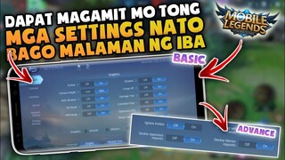 Best Mobile Legends Settings Na Kailangan Mong Magamit Ngayon