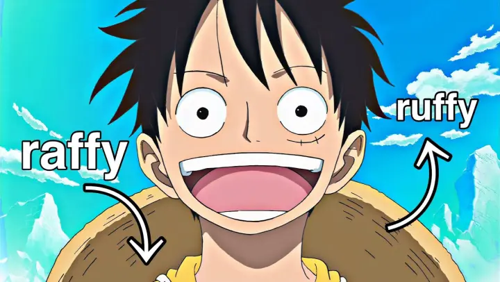 luffy in different languages