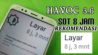 Review ROM Havoc OS 3.6 Redmi 5 Plus - Rom Untuk Daily