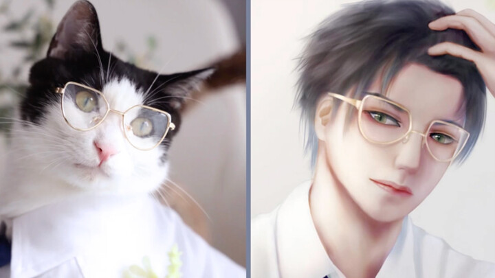 【Drawing】What A Handsome Cat! | KODOMOi | Personification | Ubee