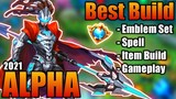 Alpha Best Build 2021 | Top 1 Global Alpha Build | Alpha - Mobile Legends
