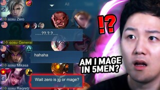 Gosu General is a new mage player in 5men team gosu | Mobile Legends