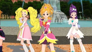 【mmdプリキュア】スプラッシュスター＆マックスハートでtwinkle world