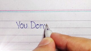 YOU don't make difference