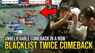 WTF? BLACKLIST UNBELIEVABLE COMEBACK AGAINST OMEGA TWICE IN A ROW😱!!!!