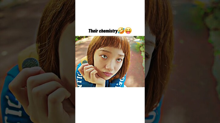 Their Chemistry 🤣😝 wait for end 🤣 weightlifting fairy Kim bok-joo #shorts #kdrama #kpop