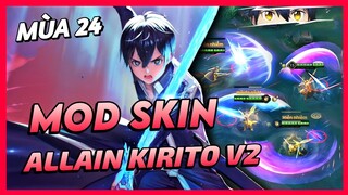 Mod Skin Allain Kirito V2 Mới Nhất Mùa 24 Full Hiệu Ứng Không Lỗi Mạng | Yugi Gaming