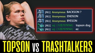 Teaching TRASHTALKERS a Lesson - Topson 4v5 COMEBACK!