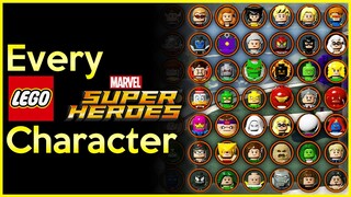 EVERY CHARACTER in LEGO Marvel Superheroes (2013)