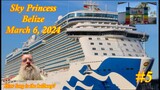 Sky Princess - The Princess Guys  go to Belize, Belize it or Not, Sabatini's, 80s Deck Party,