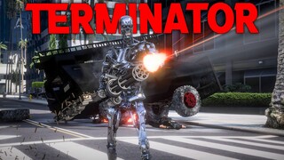 ROBOT TERMINATOR MENYERANG KOTA‼️- GTA 5 ROLEPLAY