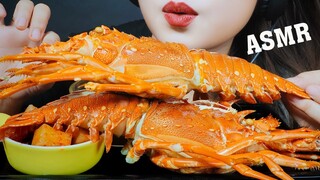 ASMR EATING LOBSTER WITH CHEESY SAUCE EATING SOUNDS | LINH-ASMR