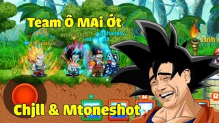 Ngọc Rồng Online - Khi 2 Con Quái Vật Sc1 Phá Doanh Trại Chjll & Mtoneshot