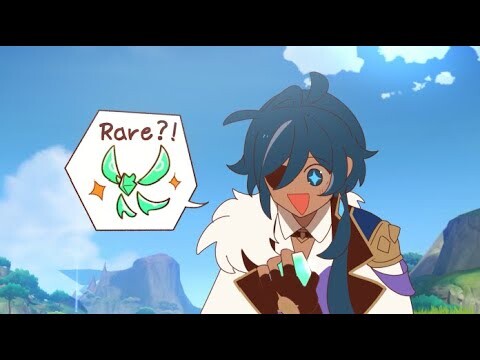 Kaeya ​​and rare crystal fly | Genshin Impact