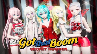 [MMD] SECRET NUMBER(시크릿넘버) _ Got That Boom [Motion DL]