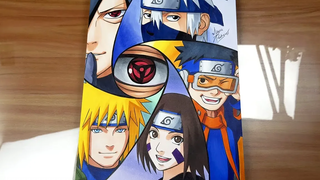 Uchiha Obito NARUTUBRO - Anime Drawing