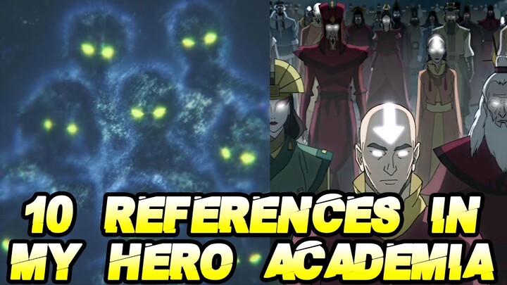 Top 10 My Hero Academia Hidden References To Other Anime & Manga You Missed