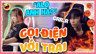 [Vlog] Chơi Lớn Gọi Điện Với Trai Trước Mặt BadBoy Và Cái Kết... | Yến Nhi Gaming