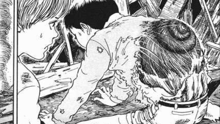 Apakah kamu senang? Setiap orang memiliki kesempatan untuk menjadi camilan lezat - Junji Ito - "Cont