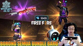 NGABISIN SISA DIAMOND BORONG SEMUA BUNDLE INCUBATOR & SEMUA GUN SKIN BARU FREE FIRE + GIVEAWAY