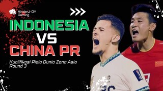 🇨🇳 2 vs 3 🇮🇩 | CHINA PR VS INDONESIA‼️AKHIRNYA INDONESIA LOLOS KE PIALA DUNIA‼️- eFootball