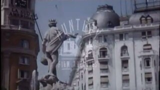 Sights of Madrid, 1950 s -- Film 33670