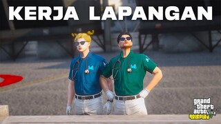 KERJA KERAS JADI TENAGA MEDIS DILAPANGAN - GTA 5 Roleplay #159