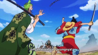 luffy pake pedang