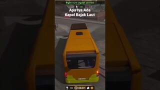 Ada Kapal Bajak Laut One Piece Di Buss Simulator Indonesia Guys🤯#games #tiktok #shorts #bus #funny