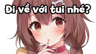 Korone rủ bạn đi về cùng nhau [Hololive Vietsub]