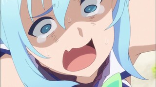 Kazuma and Aqua arrive in Parallel World | KonoSuba: God's Blessing on This Wonderful World! Ep 1.