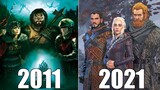 Evolution of Game of Thrones Games [2011-2021]