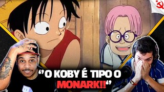 HISTORIADOR REAGINDO A ONE PIECE - 1x02 | Eu sou Luffy! - REACT feat  @assimdisseojoao ​