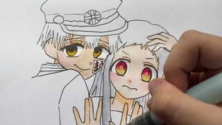 Hanako x Yashiro | speed draw/paint