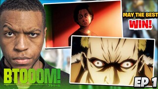 BTOOOM Episode 1 |  The Bad Son REACTION