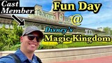 Fun Day at Magic Kingdom with a Cast Member | Disney World 2023